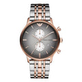 Emporio Armani Men's Gianni Chronograph Watch Two Tone