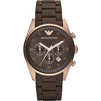Emporio Armani Men's Chronograph Watch Brown AR5890