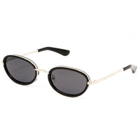 Area Nyc x Linda Farrow Black And Crystal Sunglasses AREA1C1SUN