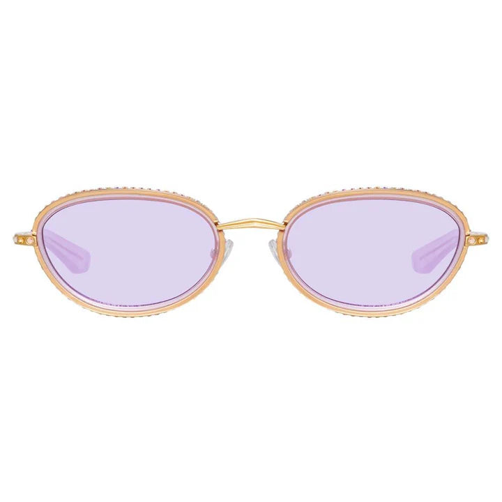 Area Nyc x Linda Farrow Gem-set Sunglasses AREA1C3SUN