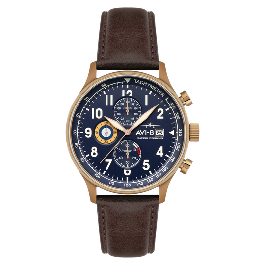 AVI-8 Hawker Hurricane Rose Gold Watch AV-4011-0O