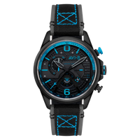 AVI-8 Hawker Harrier Retrograde Chronograph Watch Blue AV-4056-0A