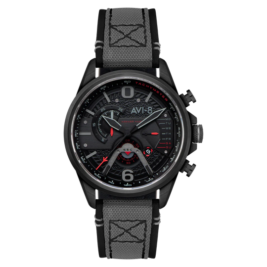 AVI-8 Hawker Harrier Retrograde Chronograph Watch AV-4056-0B