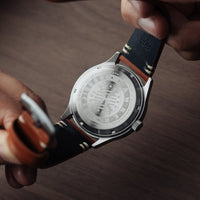 AVI-8 Kent Automatic Men's White Brown Watch AV-4094-01