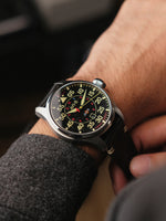 AVI-8 Hawker Hurricane Clowes Automatic Men's Black Watch AV-4097-03