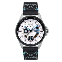 AVI-8 Hawker Harrier Men's White Black Multifunction Watch AV-4098-01