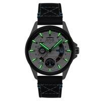 AVI-8 Hawker Harrier Men's White Black Multifunction Watch AV-4098-01