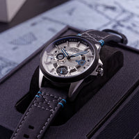 AVI-8 Hawker Harrier Men's White Black Multifunction Watch AV-4098-01