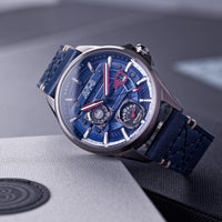 AVI-8 Hawker Harrier Farley Blue Mens Watch AV-4098-03