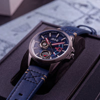 AVI-8 Hawker Harrier Farley Blue Mens Watch AV-4098-03