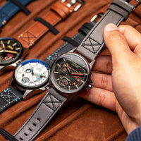 AVI-8 Hawker Harrier Farley Black Men's Watch AV-4098-04
