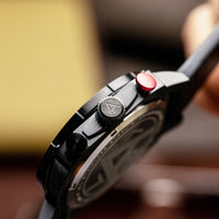 AVI-8 Hawker Hunter Atlas Men's Black Dual Time Watch AV-4100-04