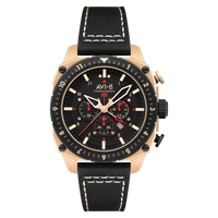 AVI-8 Hawker Hunter Atlas  Mens Jet Black AV-4100-06