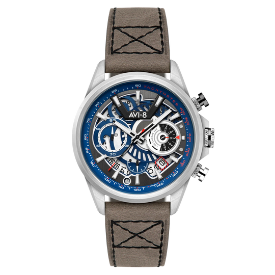 AVI-8 Hawker Harrier Matador Chronograph Slate Blue Watch AV-4125-03