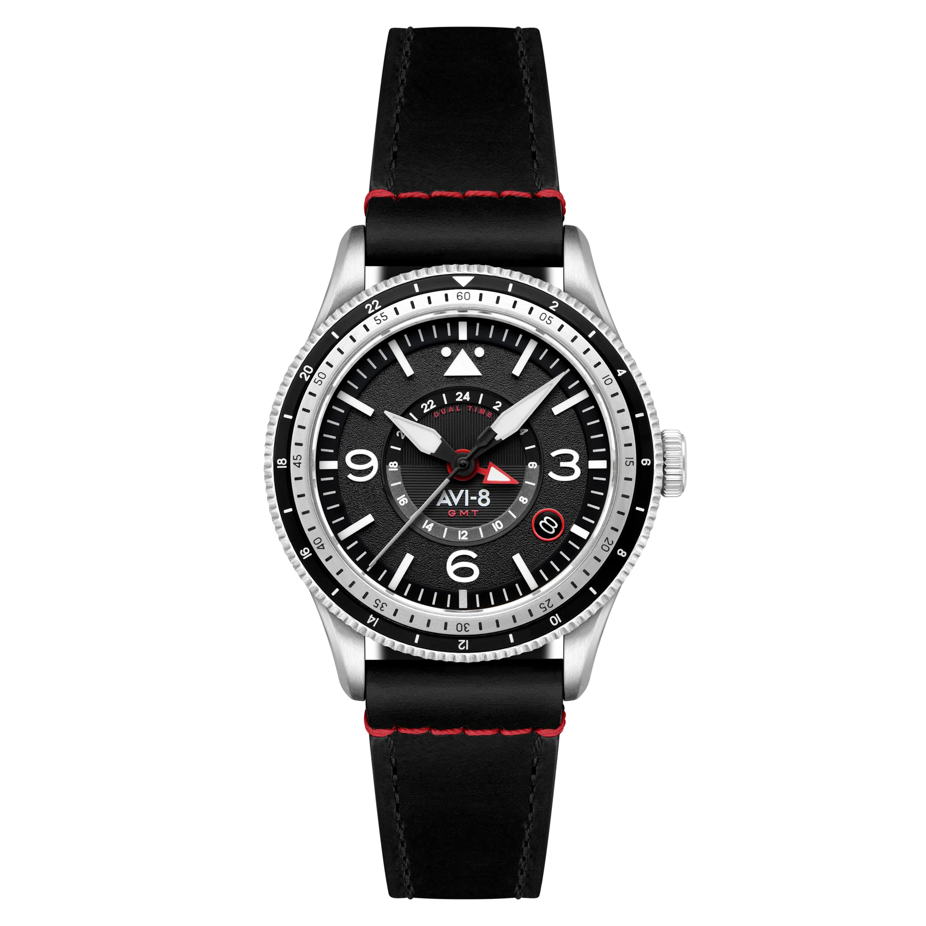 AVI-8 Airmaster GMT Auto Watch with Sapphire Crystal | WatchPilot