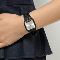 Casio Core Unisex Silver Black Analog-Digital Combination Watch