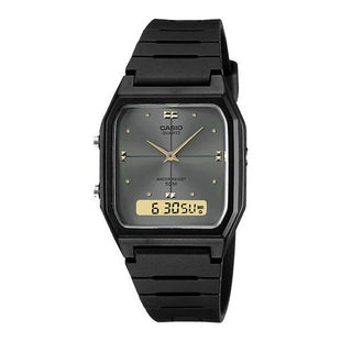 Casio Core Unisex Black Analog-Digital Combination Watch