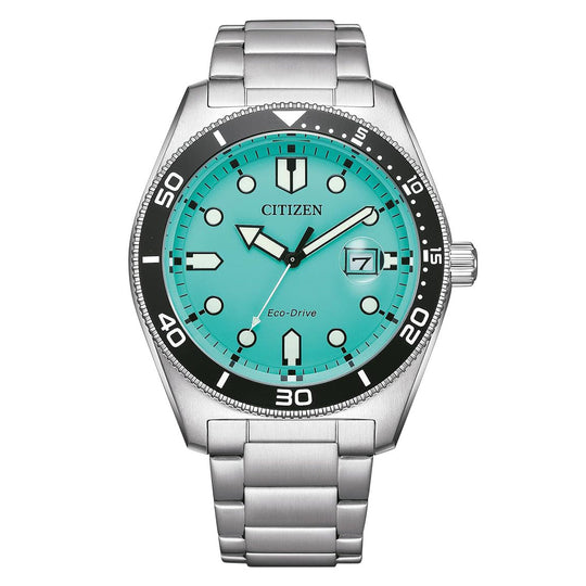 Citizen Men's Watch Eco-Drive Sport Blue Silver AW1760-81W