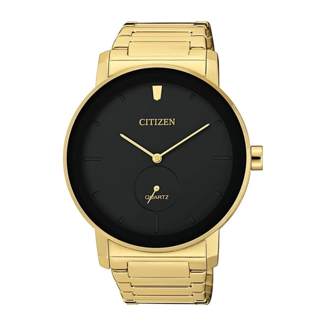 Citizen Men's 42mm Classic Dress Watch Gold Black