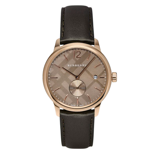 Burberry BU10012 Men's The Classic 40mm Rose Gold Watch
