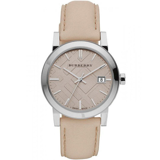 Burberry The City Check Ladies' 34mm Neutral Watch BU9107