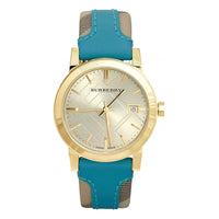 Burberry The City Haymarket Ladies 34mm Blue Watch