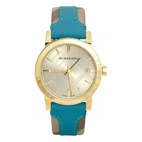 Burberry The City Haymarket Ladies 34mm Blue Watch