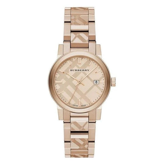 Burberry The City Ladies' 34mm Rose Gold Watch BU9146