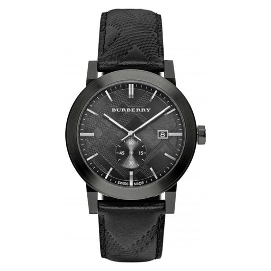 Burberry The City Men's 42mm Black Print Watch BU9906