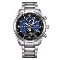 Citizen Eco-Drive Radio Controlled Titanium Blue Men's Watch BY1010-81L