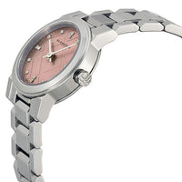 Burberry BU9223 Ladies The City Check Diamonds Pink Watch