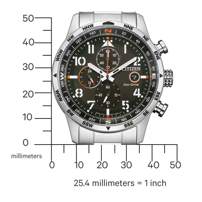 Citizen Men's 43mm Eco-Drive Chronograph Sport Watch