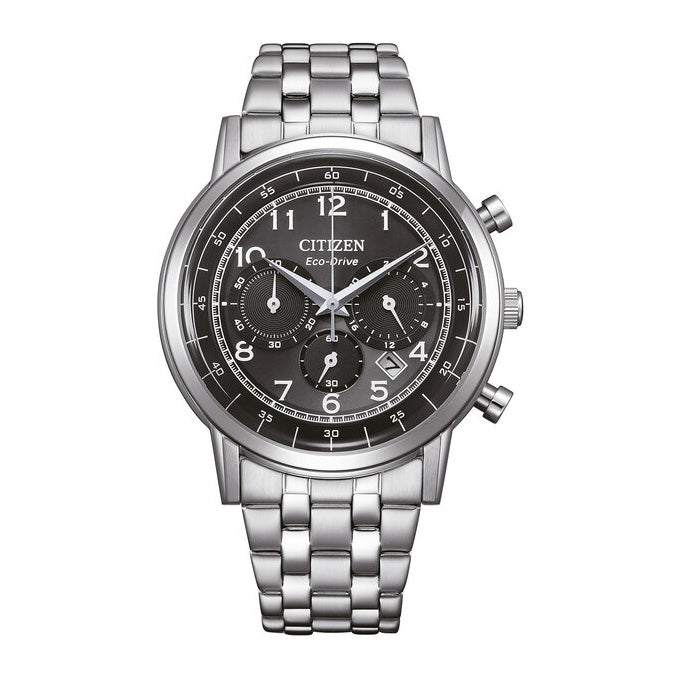 Citizen Men's 42mm Eco-Drive Chronograph Watch Black