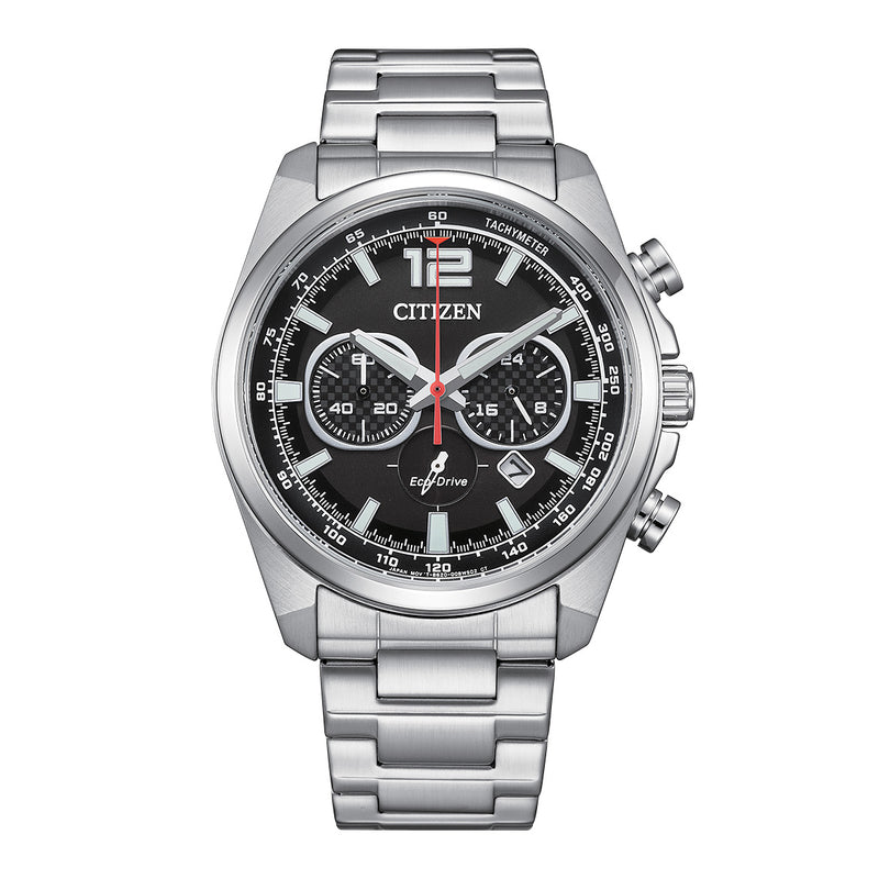 Citizen Men's 41mm Eco-Drive Chronograph Watch Black