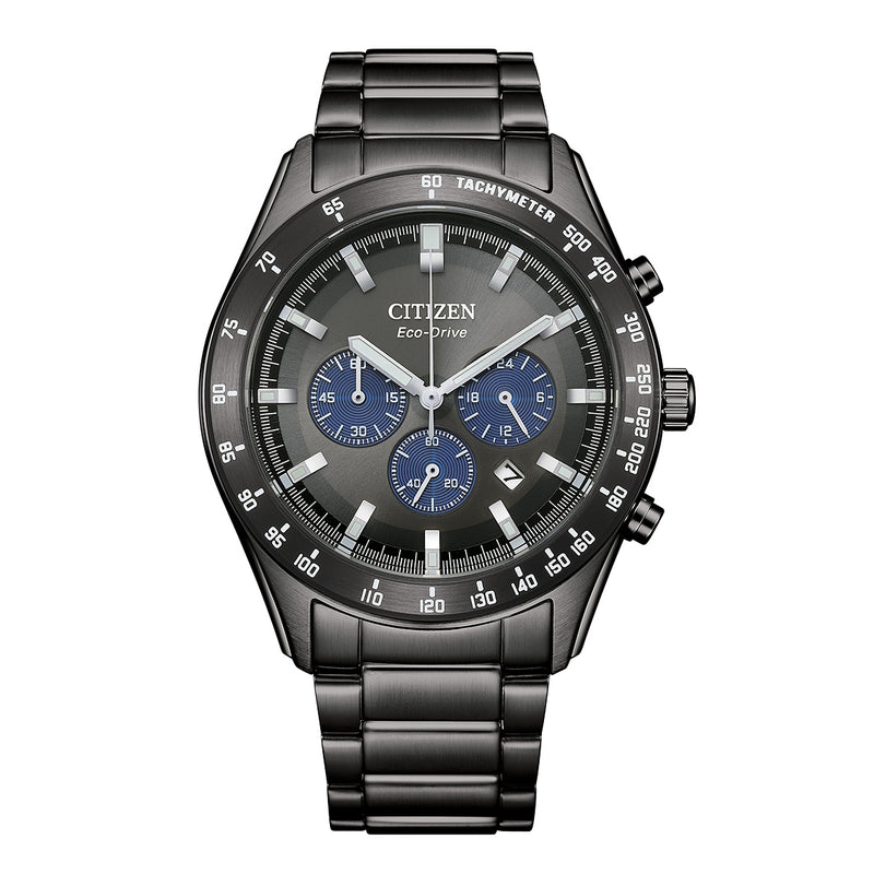 Citizen Men's 43mm Eco-Drive Chronograph Watch Black