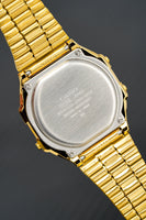 Casio Watch Digital Vintage Yellow Gold A168WG-9WDF