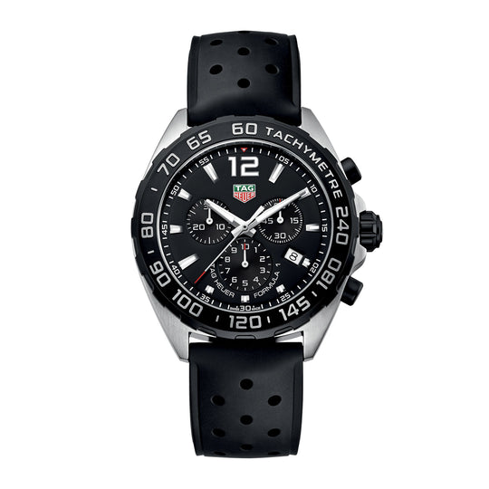 Tag Heuer Formula 1 Men's Black Chronograph Watch CAZ1010.FT8024