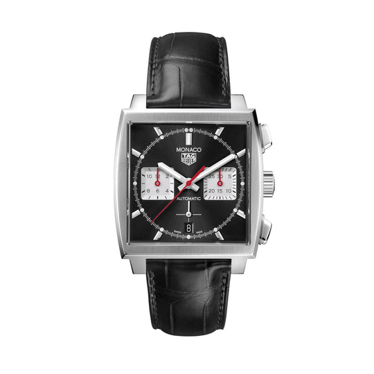 Tag Heuer Monaco Men's Black Chronograph Watch CBL2113.FC6177