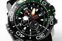 Citizen Men's Watch Eco-Drive Marine Promaster Green BJ2168-01E