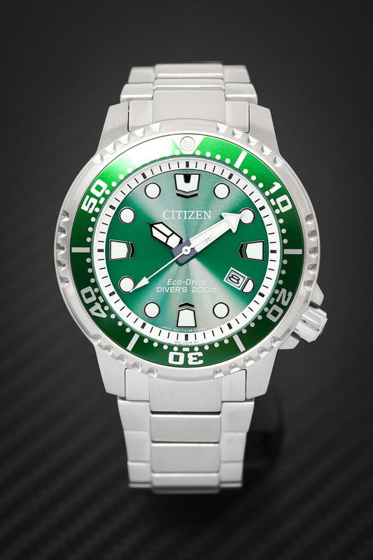 Citizen Men's Watch Eco-Drive Dive Stainless Steel Bracelet BN0158-85X