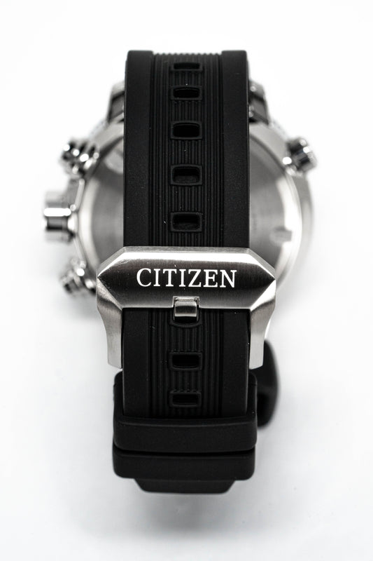 Citizen Men's Watch Eco-Drive Diver Marine Promaster Black Red BN4044-15E