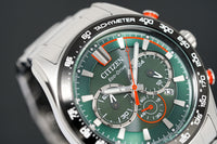 Citizen Men's Watch Eco-Drive Chrono Sport Green CA4486-82X