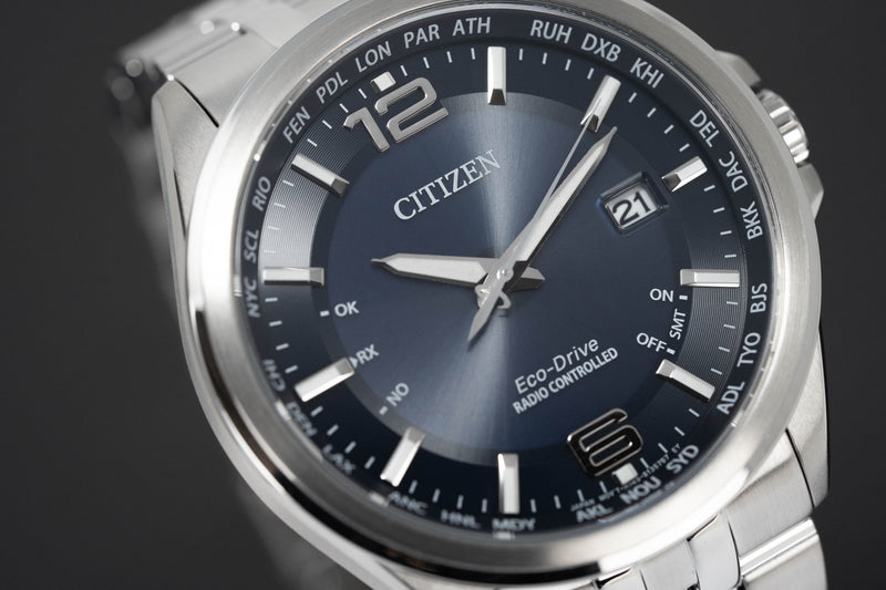 Citizen Eco-Drive Radio Controlled Blue Men's Watch CB0010-88L