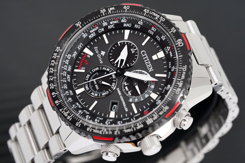 Citizen Eco-Drive Radio Controlled Promaster Men's Watch Black CB5001-57E