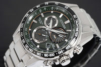 Citizen Eco-Drive Radio Controlled Green Men's Watch CB5914-89X