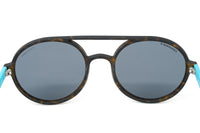 Converse Men's Sunglasses Pilot Tortoise Shell and Blue SCO192 7VEP