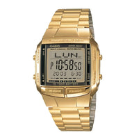 Casio Vintage Databank Men's Gold Digital Watch DB-360G-9ADF