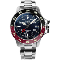 Ball Men's Watch AeroGMT II Black Red DG2118C-S3C-BE