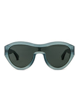 Dries Van Noten x Linda Farrow Blue Sunglasses DVN49C7SUN
