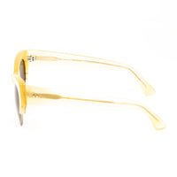 Dries Van Noten x Linda Farrow Yellow Sunglasses DVN100C1SUN
